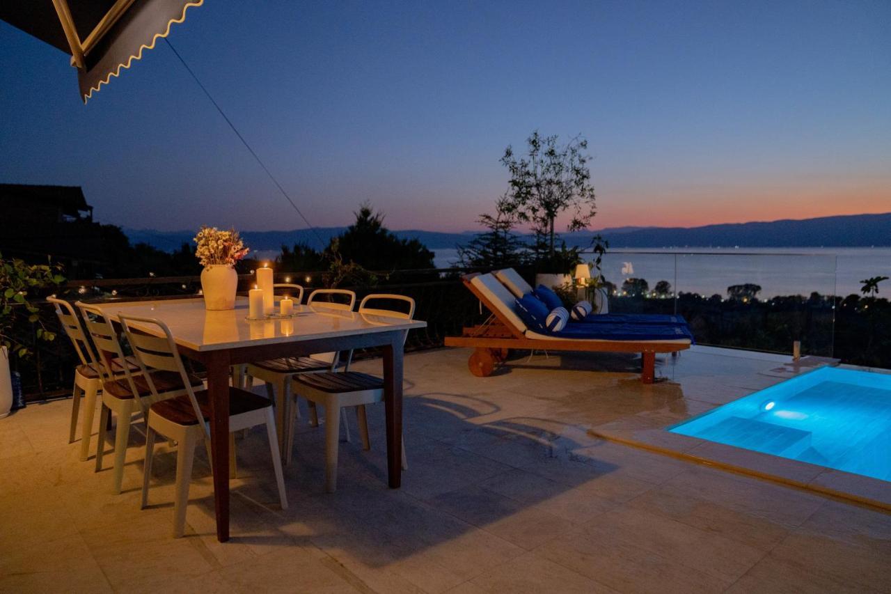 Casa Farmak - 4 Bedroom Lux Apartment With Infinity Pool & Lake View Охрид Экстерьер фото