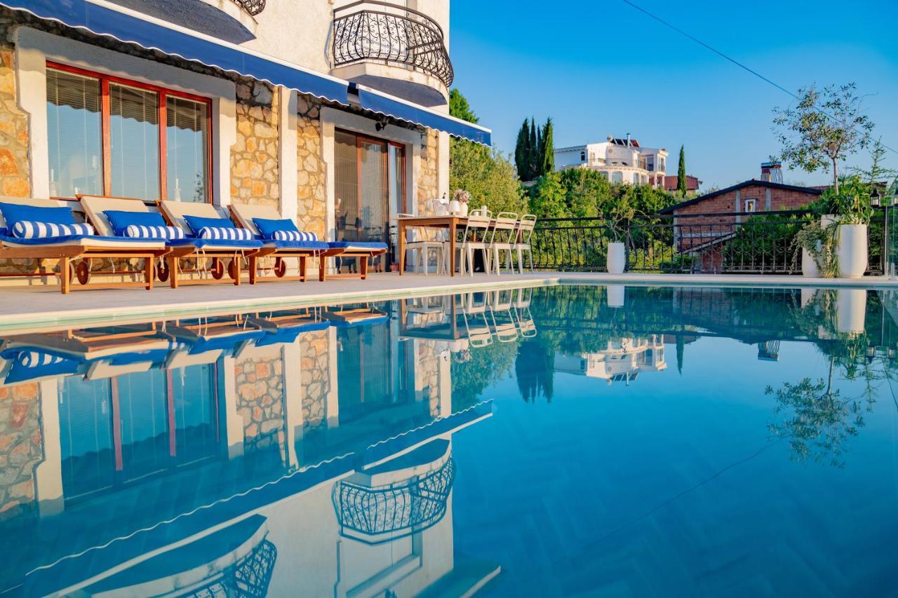 Casa Farmak - 4 Bedroom Lux Apartment With Infinity Pool & Lake View Охрид Экстерьер фото