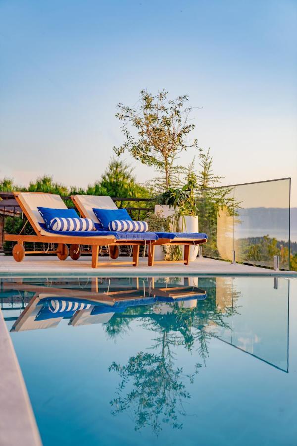 Casa Farmak - 4 Bedroom Lux Apartment With Infinity Pool & Lake View Охрид Экстерьер фото